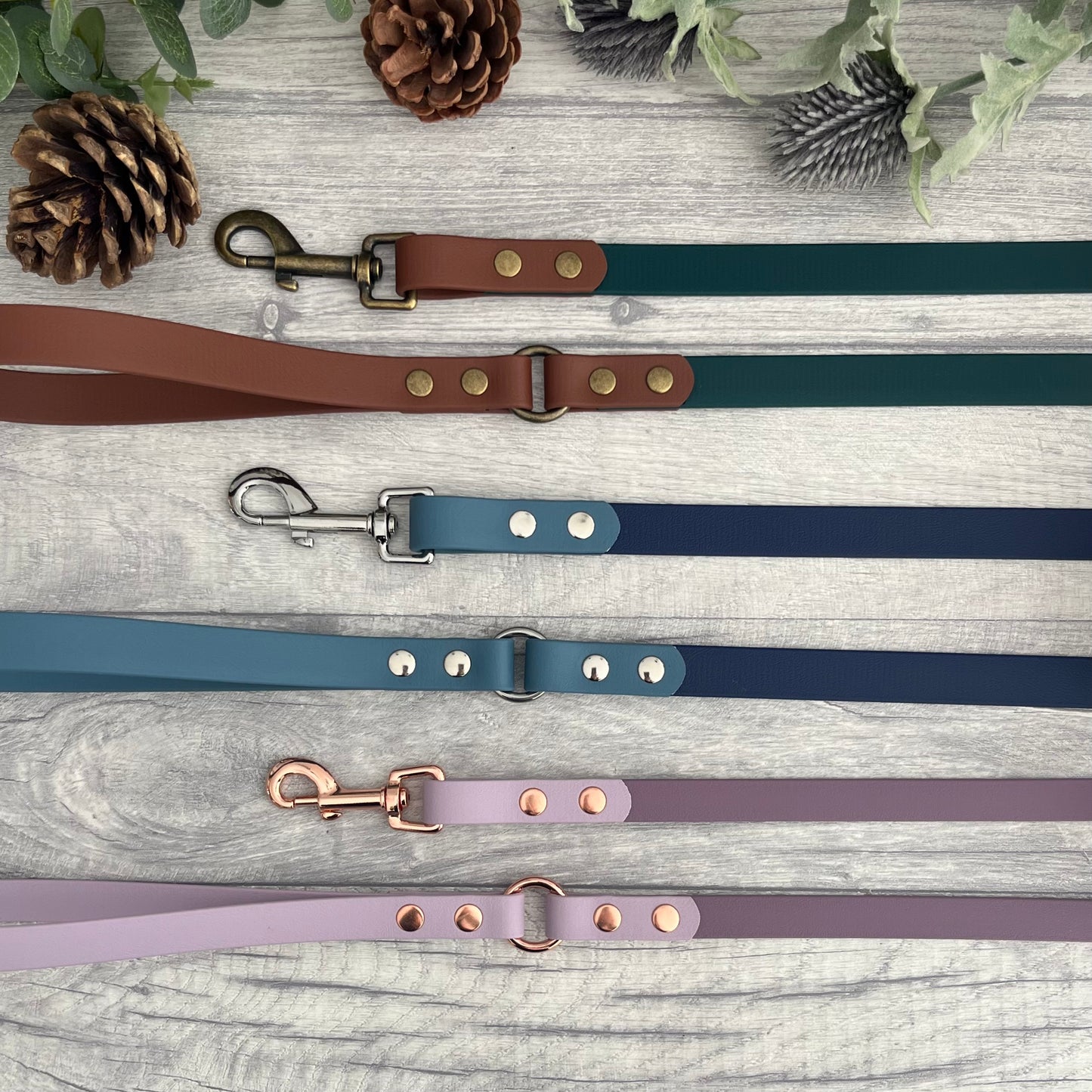 Design Your Own Two Tone BioThane® Dog Lead