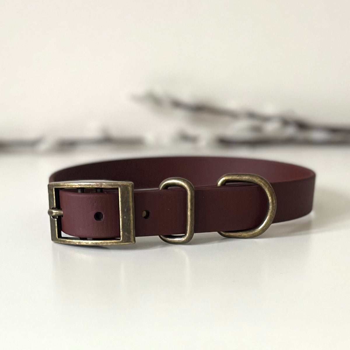 Brown BioThane® Collar