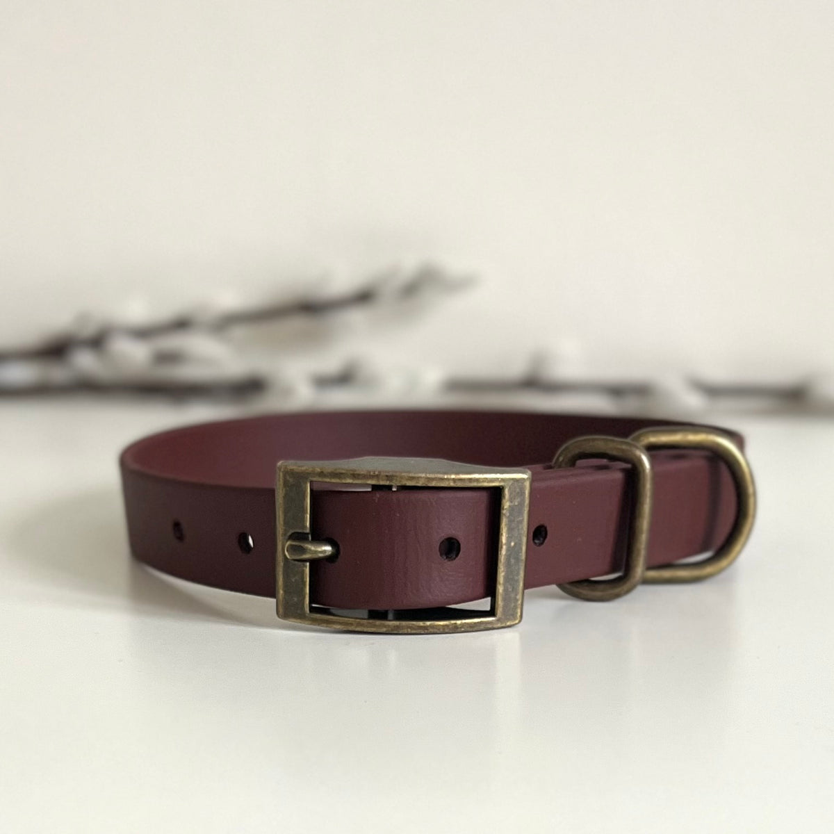 Brown BioThane® Collar