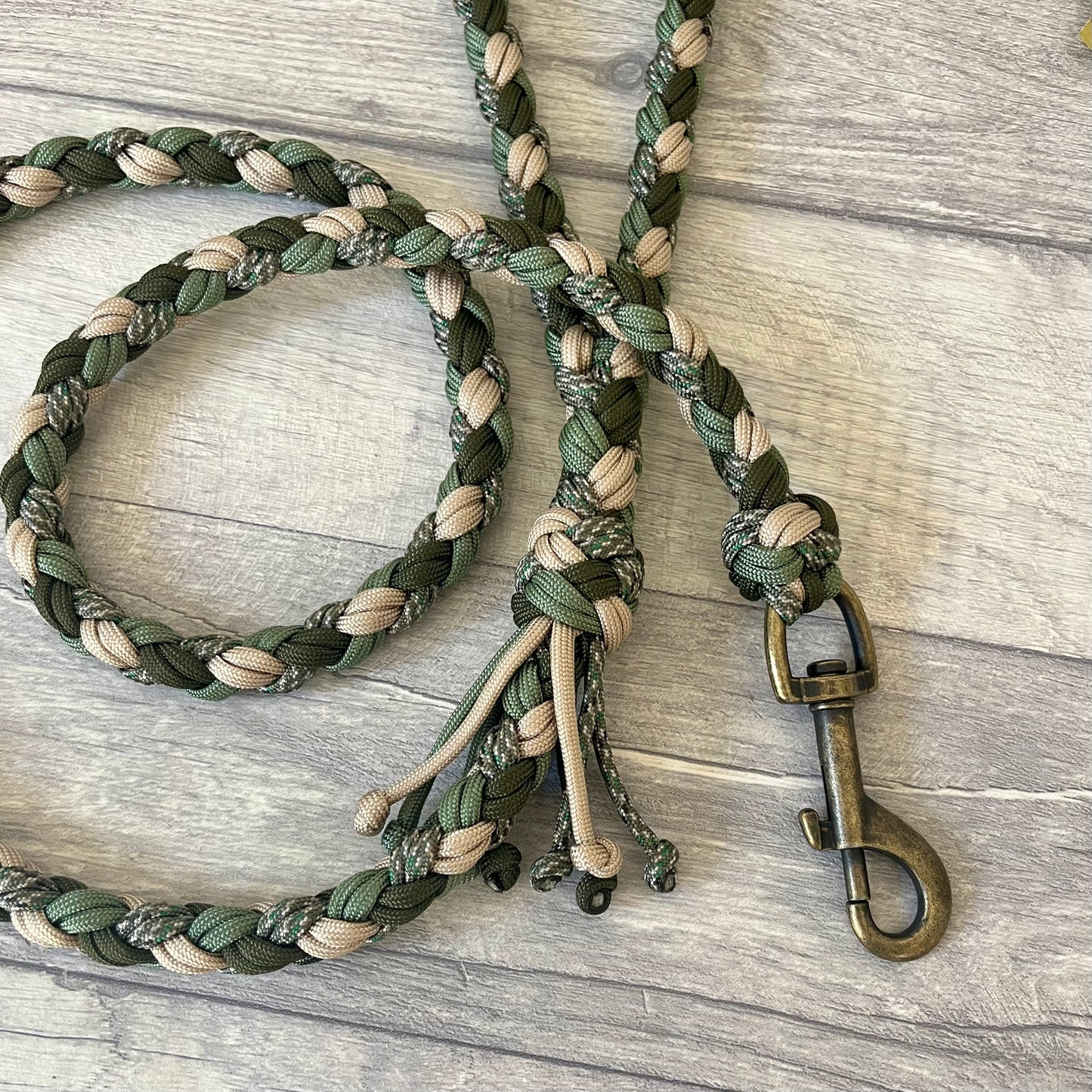 Woodland Wanderer Braided Rope Dog Lead