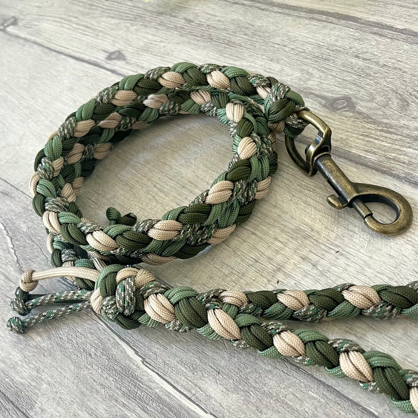 Woodland Wanderer Braided Rope Dog Lead