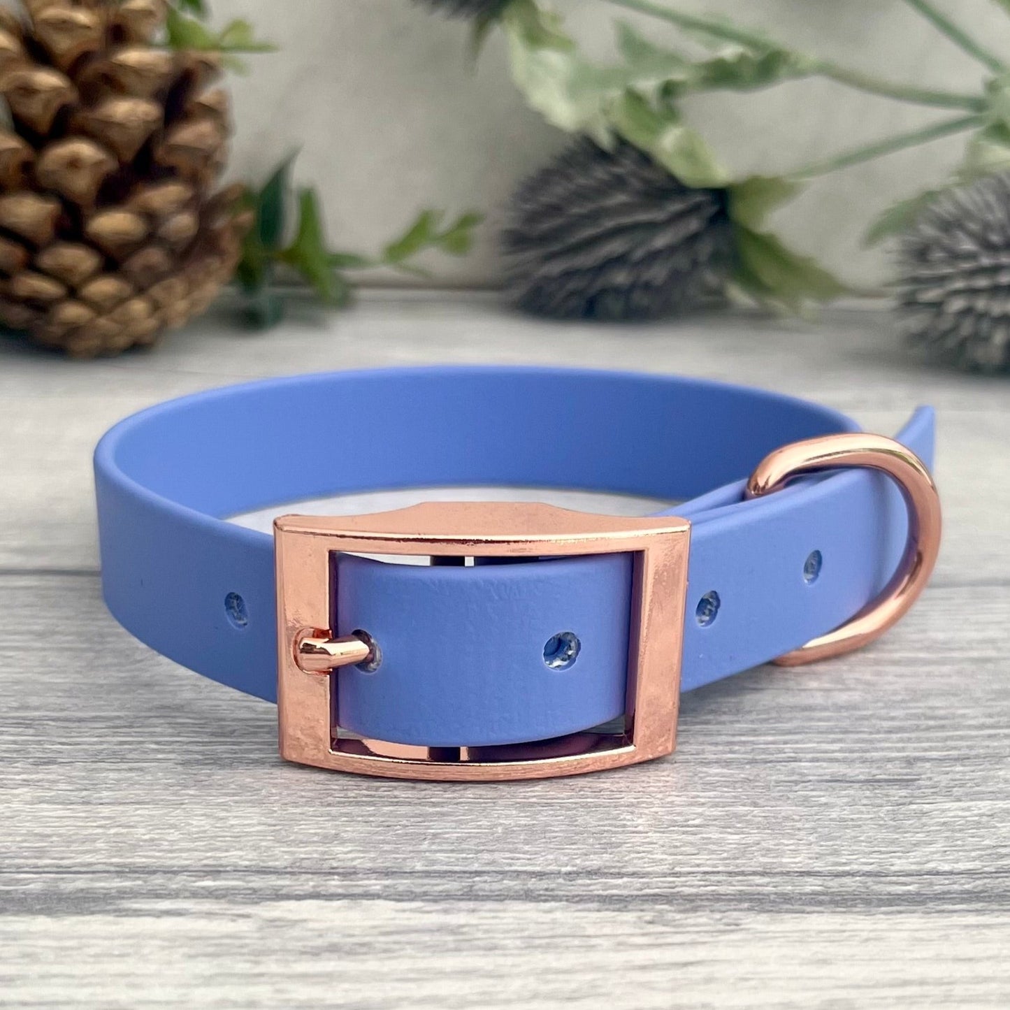 Periwinkle BioThane® Dog Collar