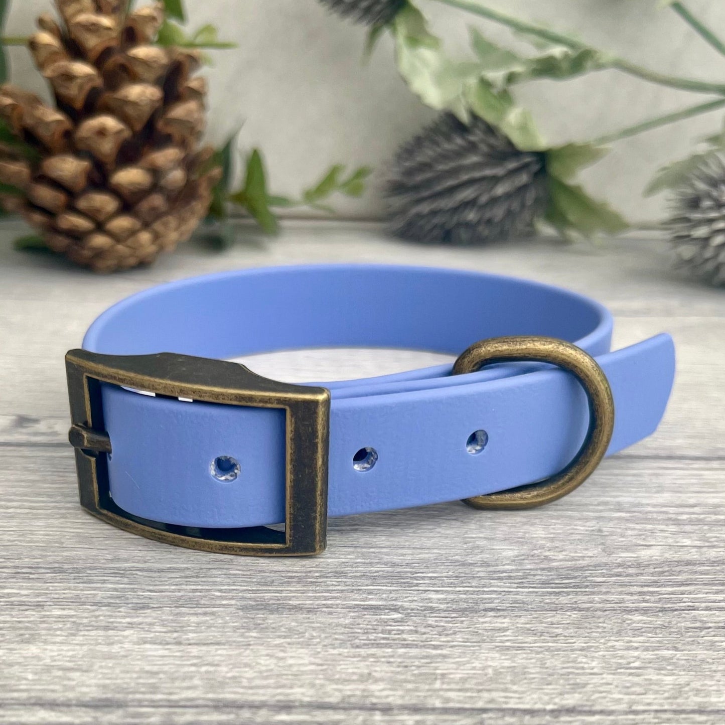 Periwinkle BioThane® Dog Collar